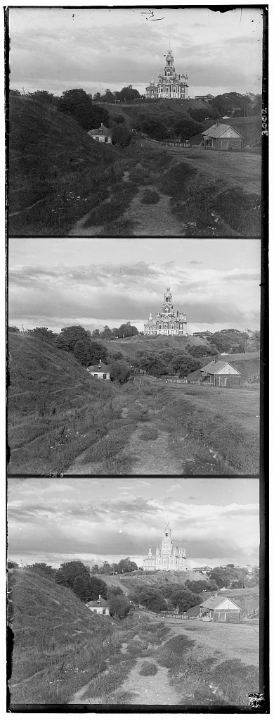 Example of the Prokudin-Gorskii glass plate images