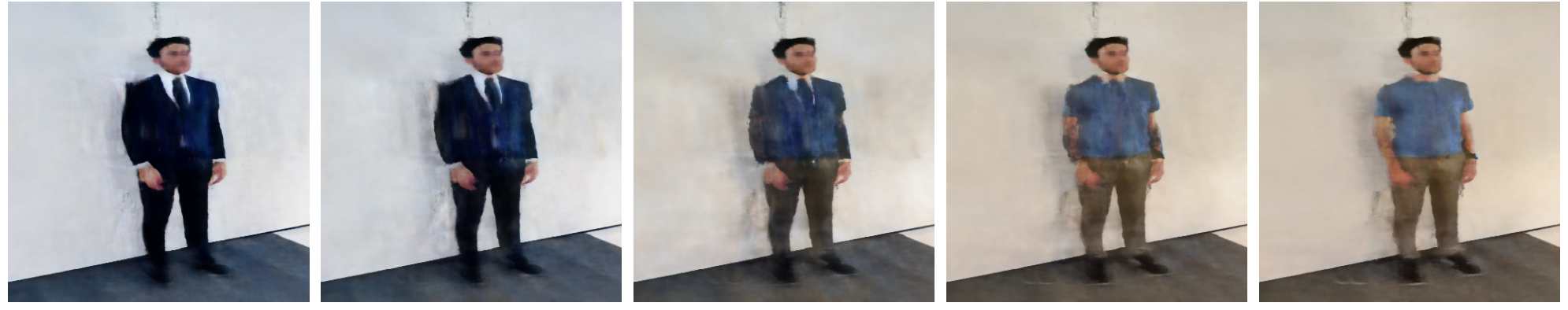 Outfit Interpolation in the fixed point